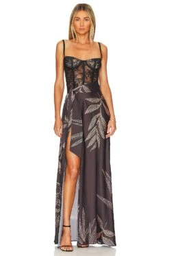 Shannon Gown Midnight Garden