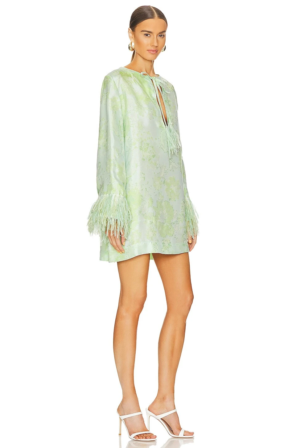 The Flamingo Kaftan Mini Pistachio - Image 2
