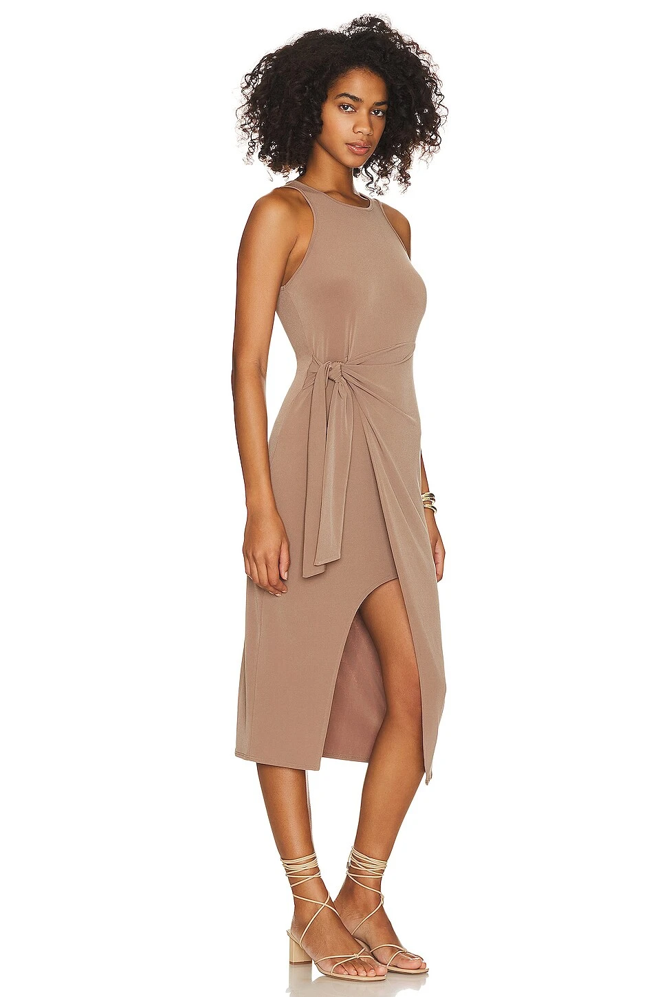 Side Tie Dress Cafe - Image 2