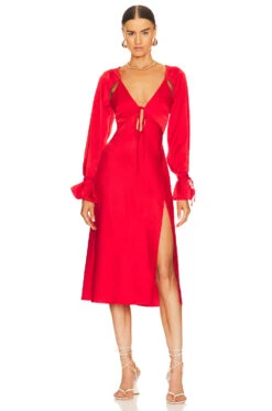 VESTIDO CONNOR Bright Red