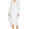 Callie Midi Dress White
