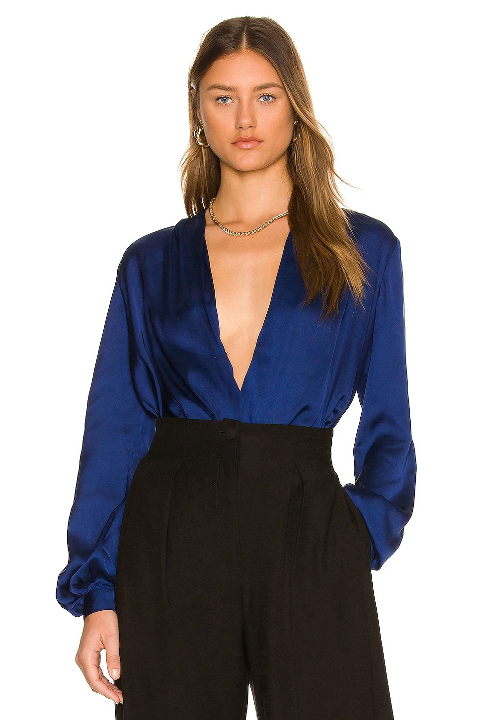 The Long Sleeve Bodysuit Emerald Green - Image 6