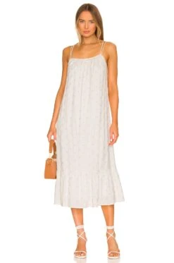 Dakota Midi Dress White