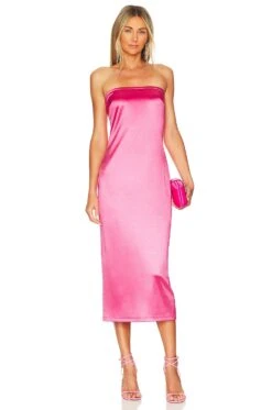 LoveShackFancy Lanal Tube Dress Sugar Plum