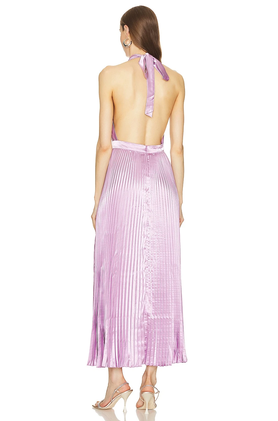 Renaissance Split Gown Violet - Image 4