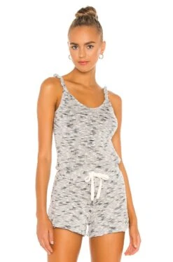 Twisted Knit Tank Marble