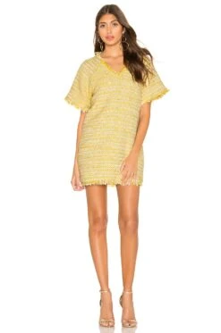 Sydney Mini Dress Sun Yellow