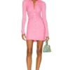 Bernie Mini Dress Baby Pink