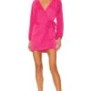 Megan Mini Dress Hot Pink