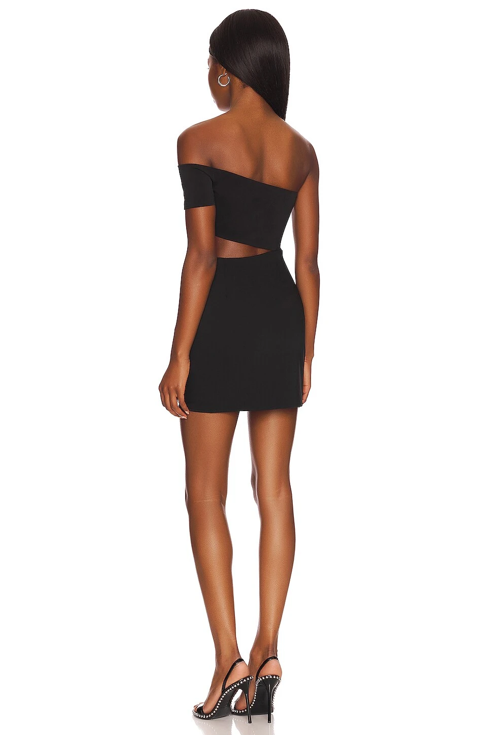 Rowan Mini Dress Black - Image 3