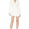 Christelle Mini Dress Opal White