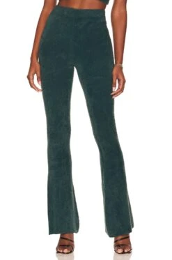 Ellena Knit Pants Dark Teal