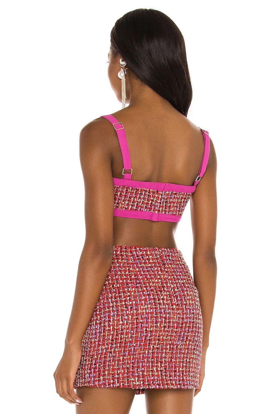 Nadja Bralette Pink & Red - Image 3