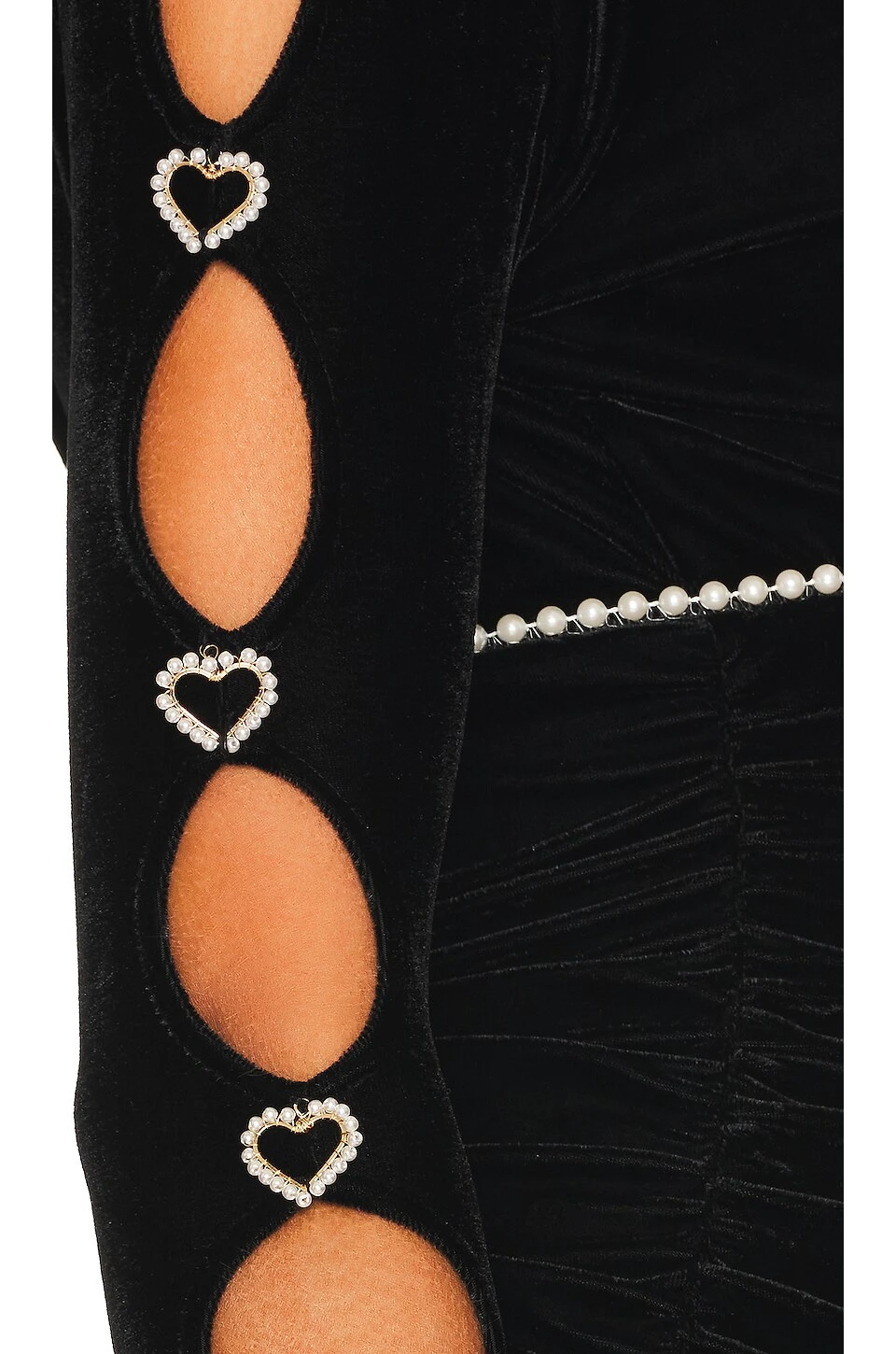 Amore Mini Dress Black - Image 5