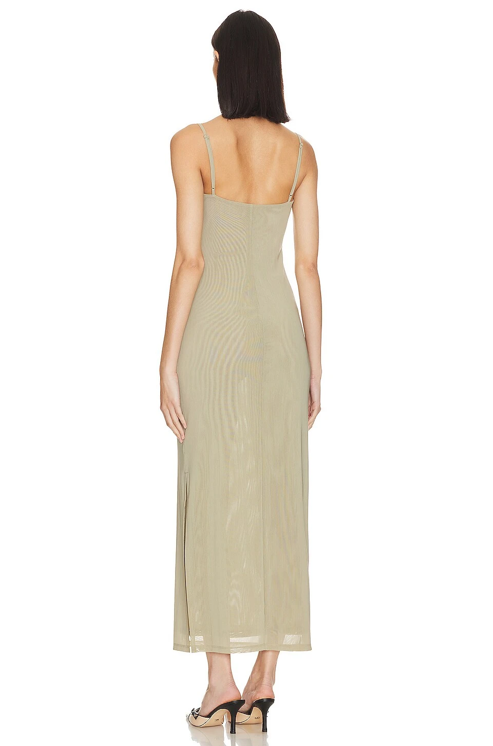 Thais Dress Khaki - Image 3