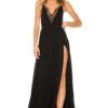 X REVOLVE Justin Gown Black
