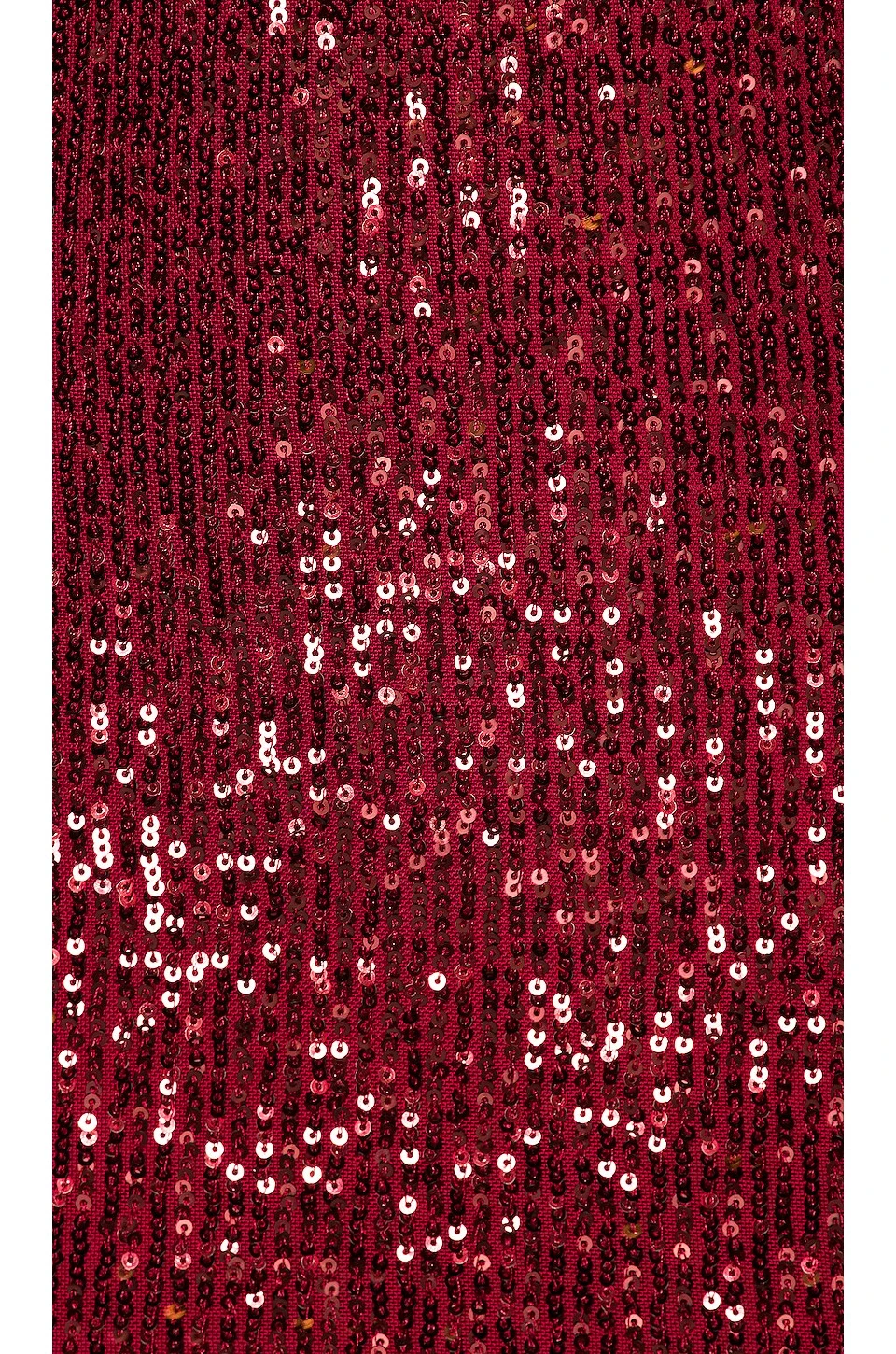 X REVOLVE Canal Mini Dress Burgundy - Image 4