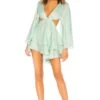 X REVOLVE Allete Dress Aqua
