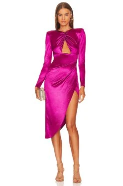 X REVOLVE Mariya Midi Dress Burgundy