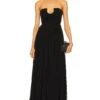 X REVOLVE Azura Maxi Dress Black