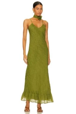 Mes Demoiselles Nuval Dress Green