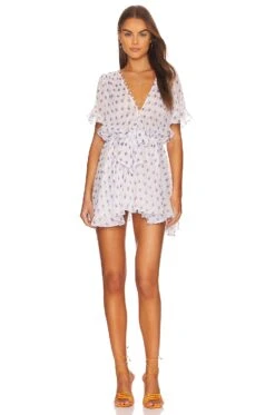 Chloe Dress White Evil Eye