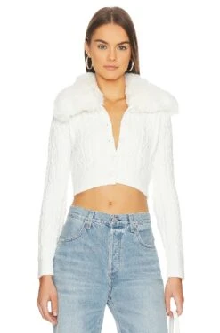 Seryna Cardigan Ivory