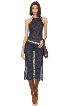 VESTIDO FOLEGANDROS Navy