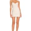 Gracen Mini Dress Champagne Ivory