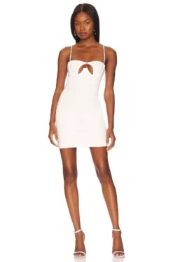Yoku Mini Dress White