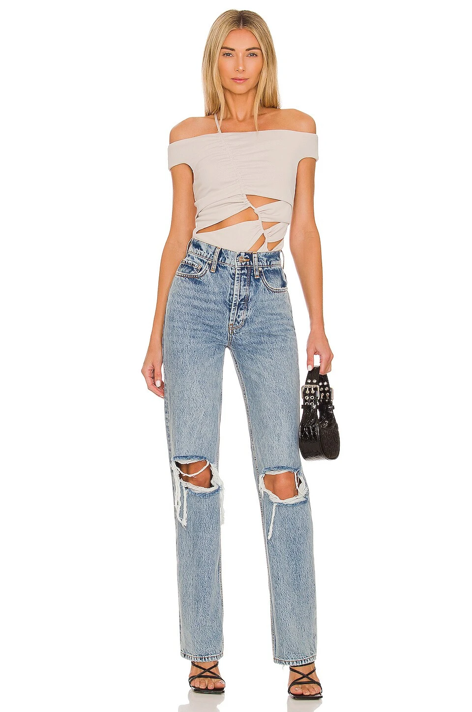 Aviana Bodysuit Stone Grey - Image 5