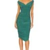 Norma Kamali X REVOLVE Tara Dress Mountain Green