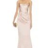 Emelie Strapless Gown Nude