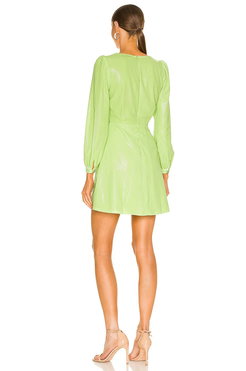 Olivia Rubin X REVOLVE Meg Dress Green - Image 3