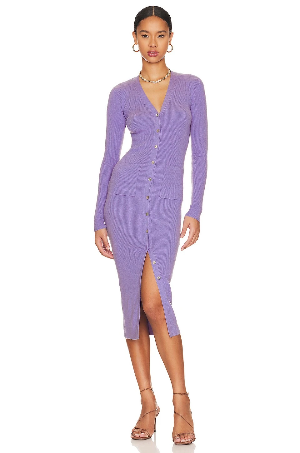 Loren Cardi Dress Orchid