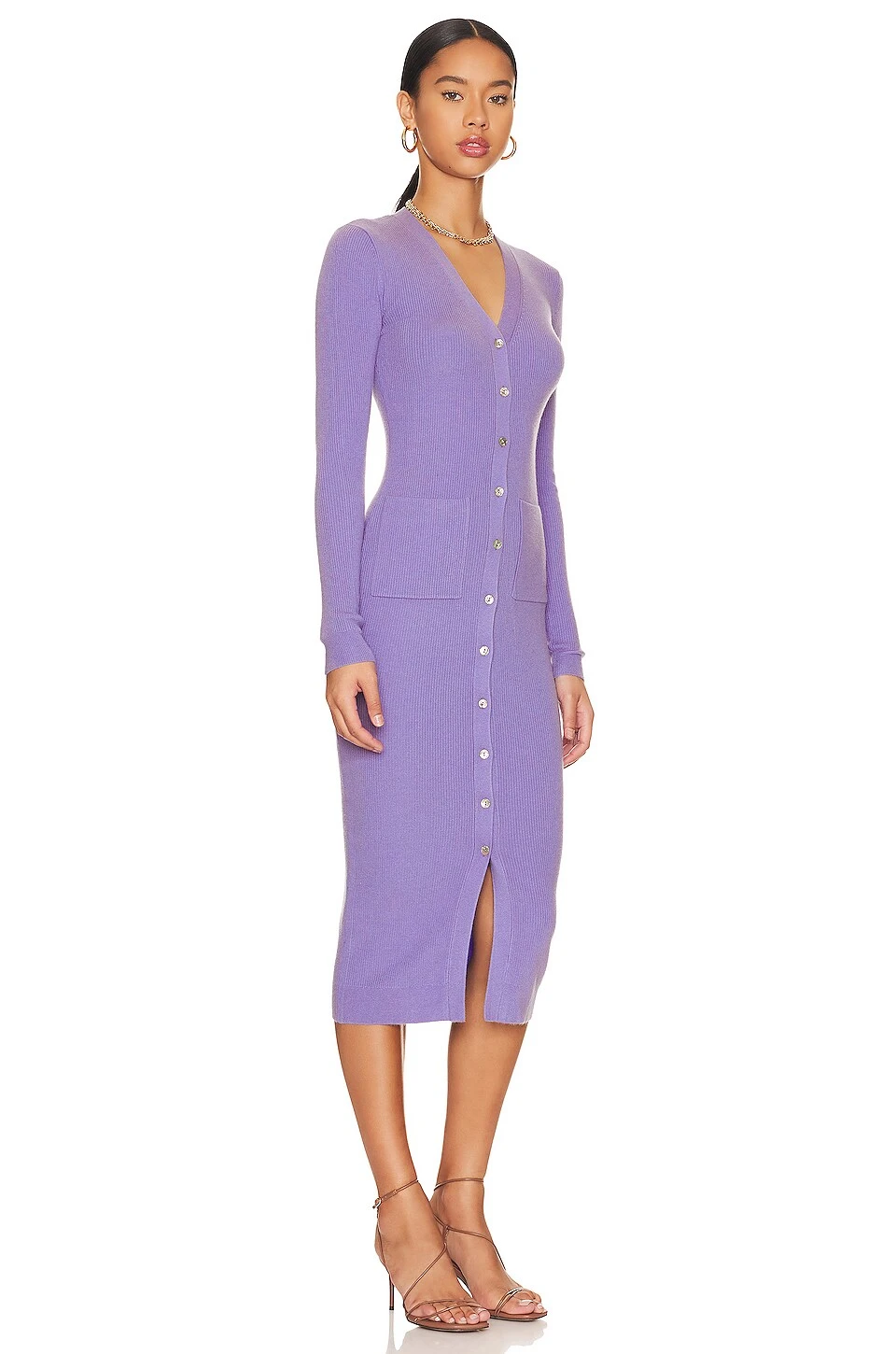 Loren Cardi Dress Orchid - Image 2