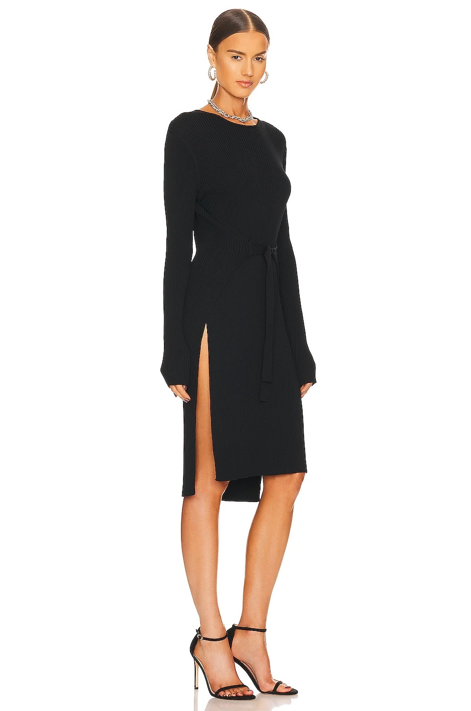 Laroi Knit Dress Black - Image 2