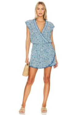 Estelle Mini Dress BLUE MAYFLOWER