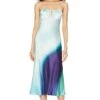 RAILS Laramie Midi Dress Malibu Waves