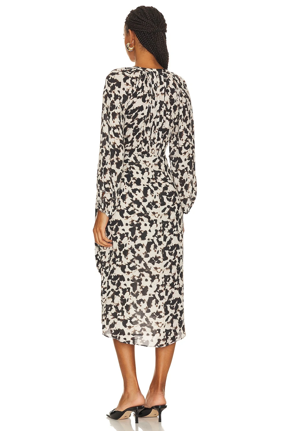 RAILS Tyra Dress Blurred Cheetah - Image 3