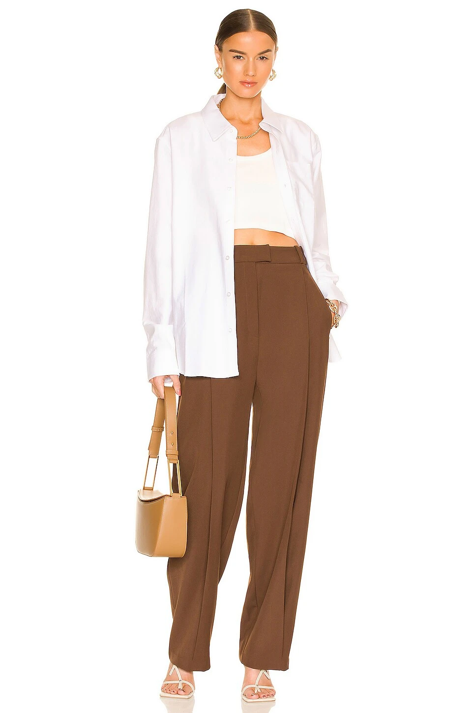 Suit Trousers Chocolate - Image 4