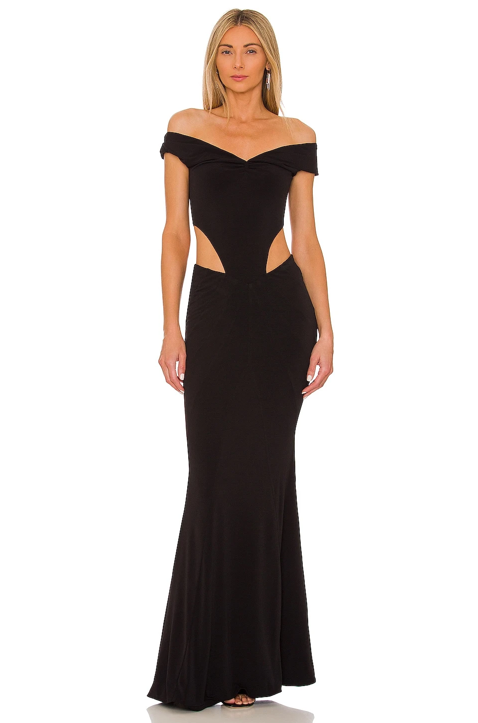 X REVOLVE Giada Dress Black - Image 5