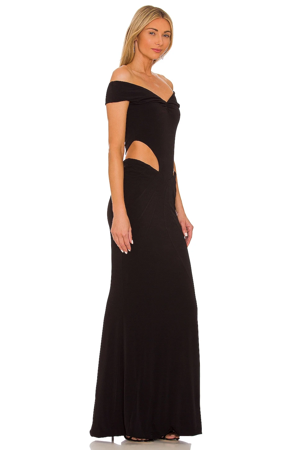 X REVOLVE Giada Dress Black - Image 2