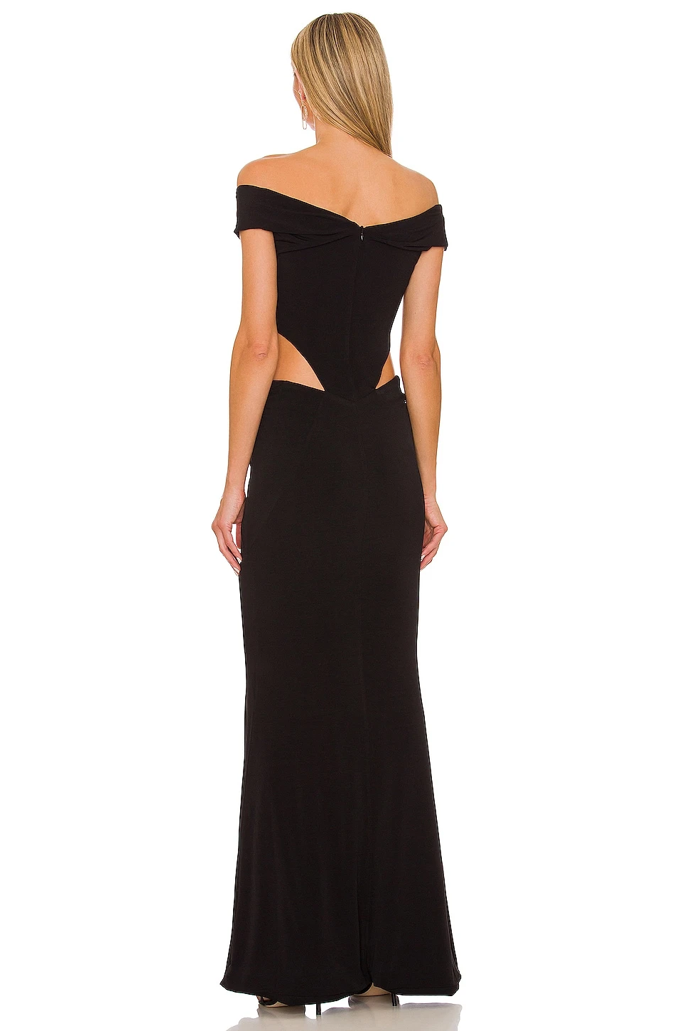 X REVOLVE Giada Dress Black - Image 3