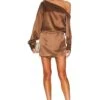 Elio Dress Cognac