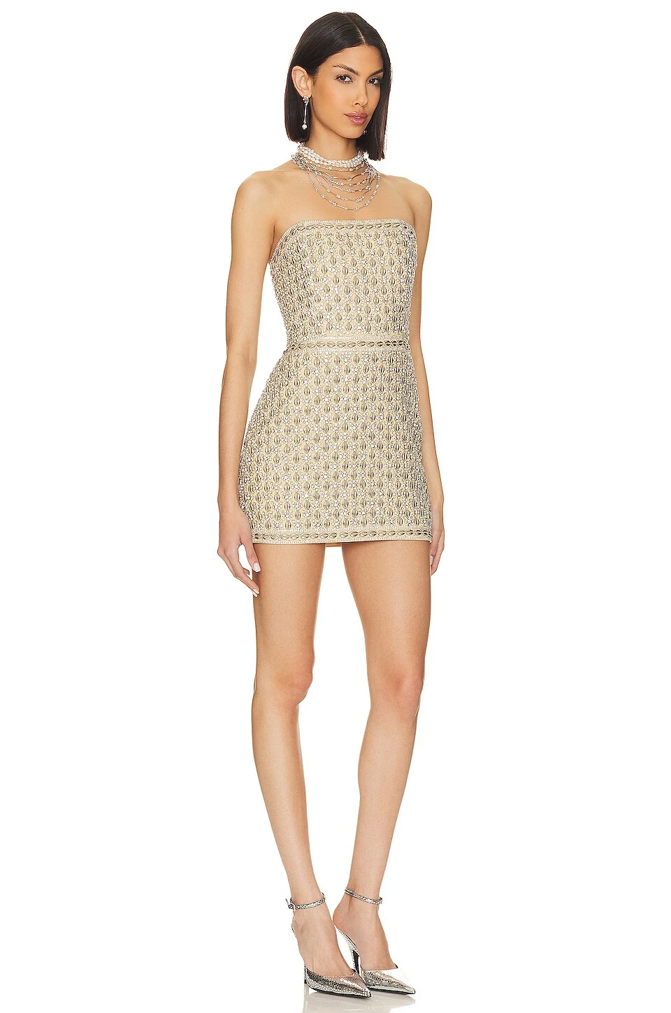 Heather Dress Champagne Mermaid Shell - Image 2