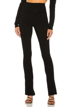 Hadar Rib Pant Black