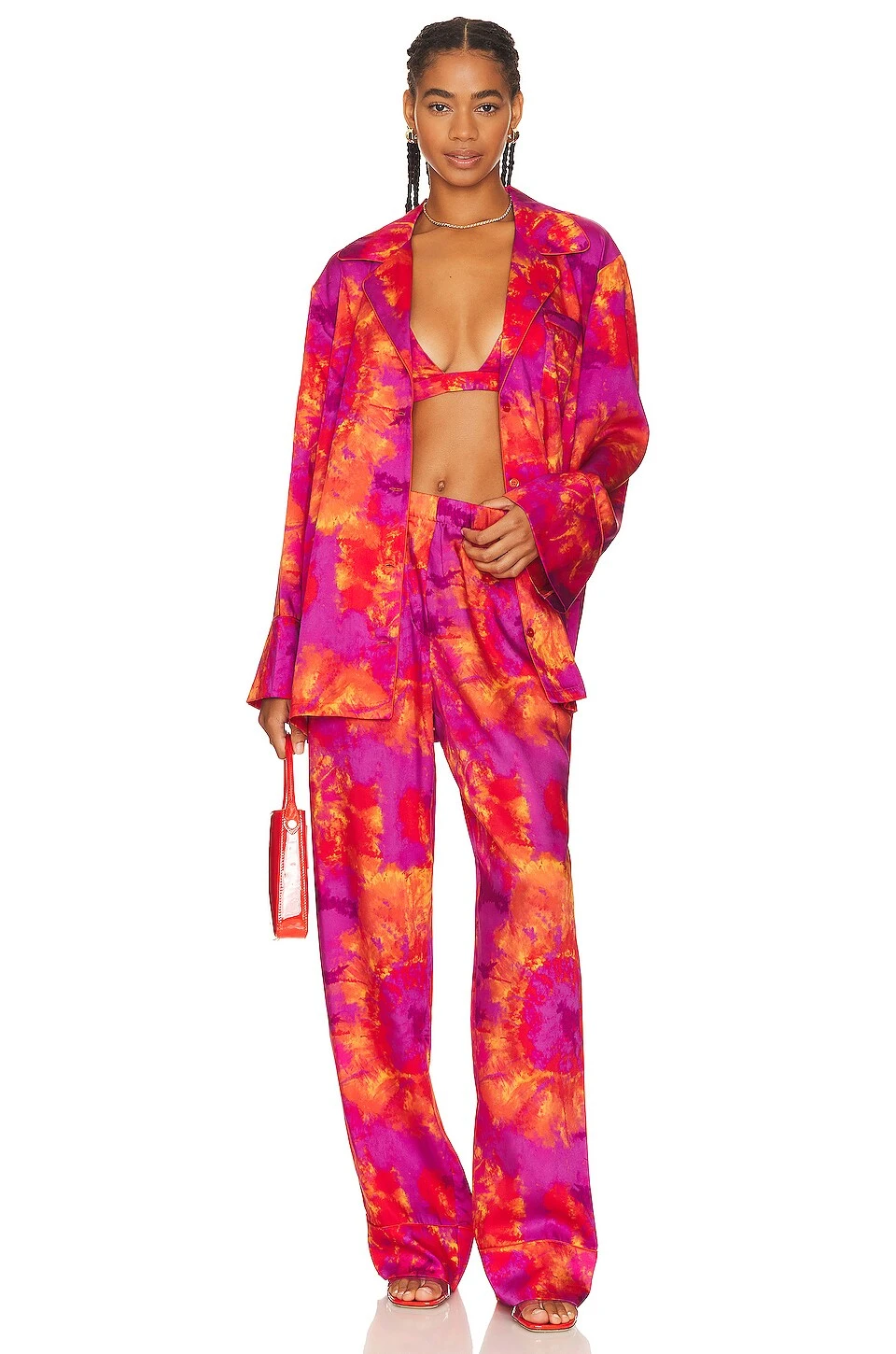 Dora Pant Tie Dye Pink - Image 4