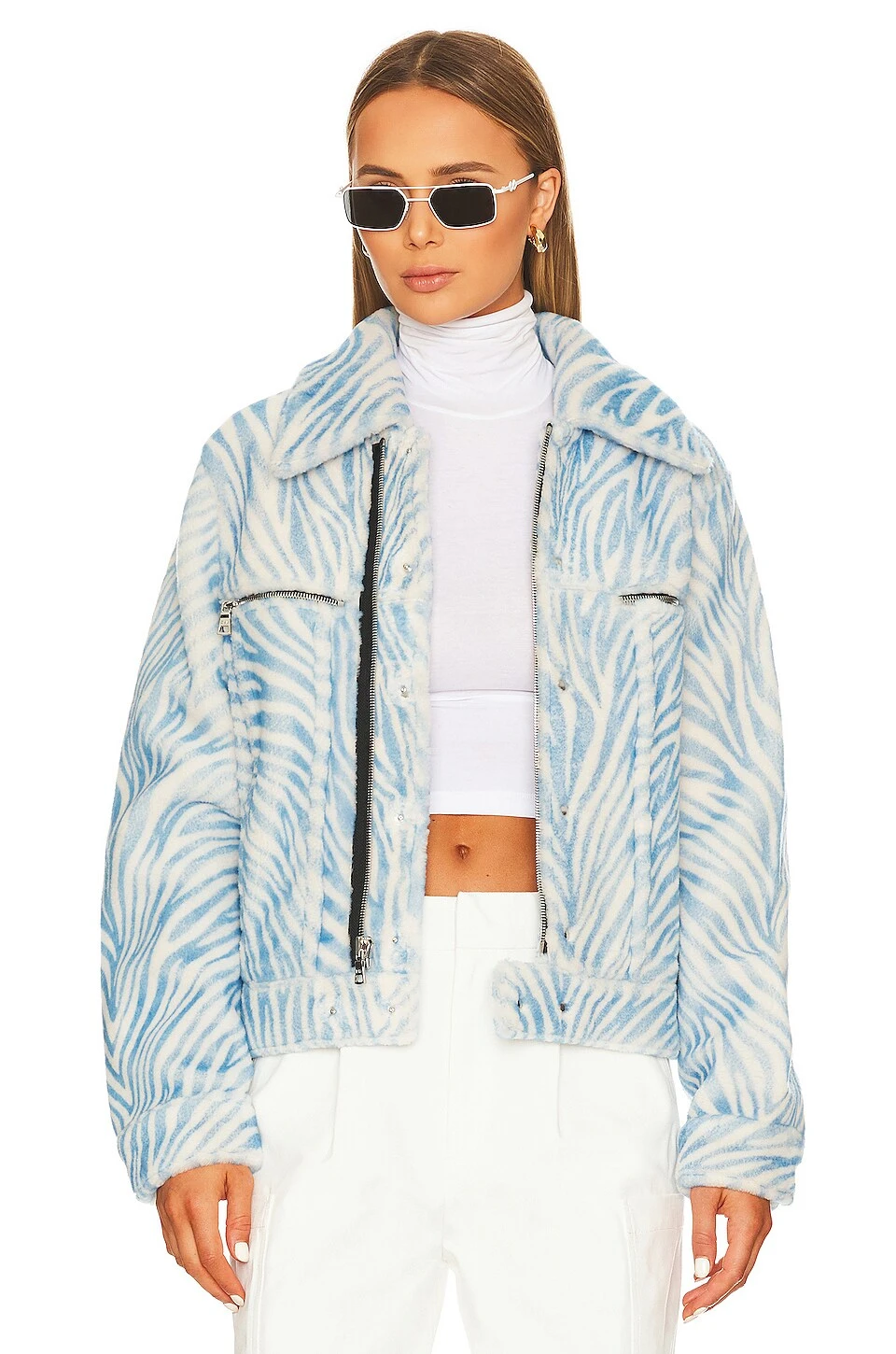 Ivana Jacket Blue Zebra