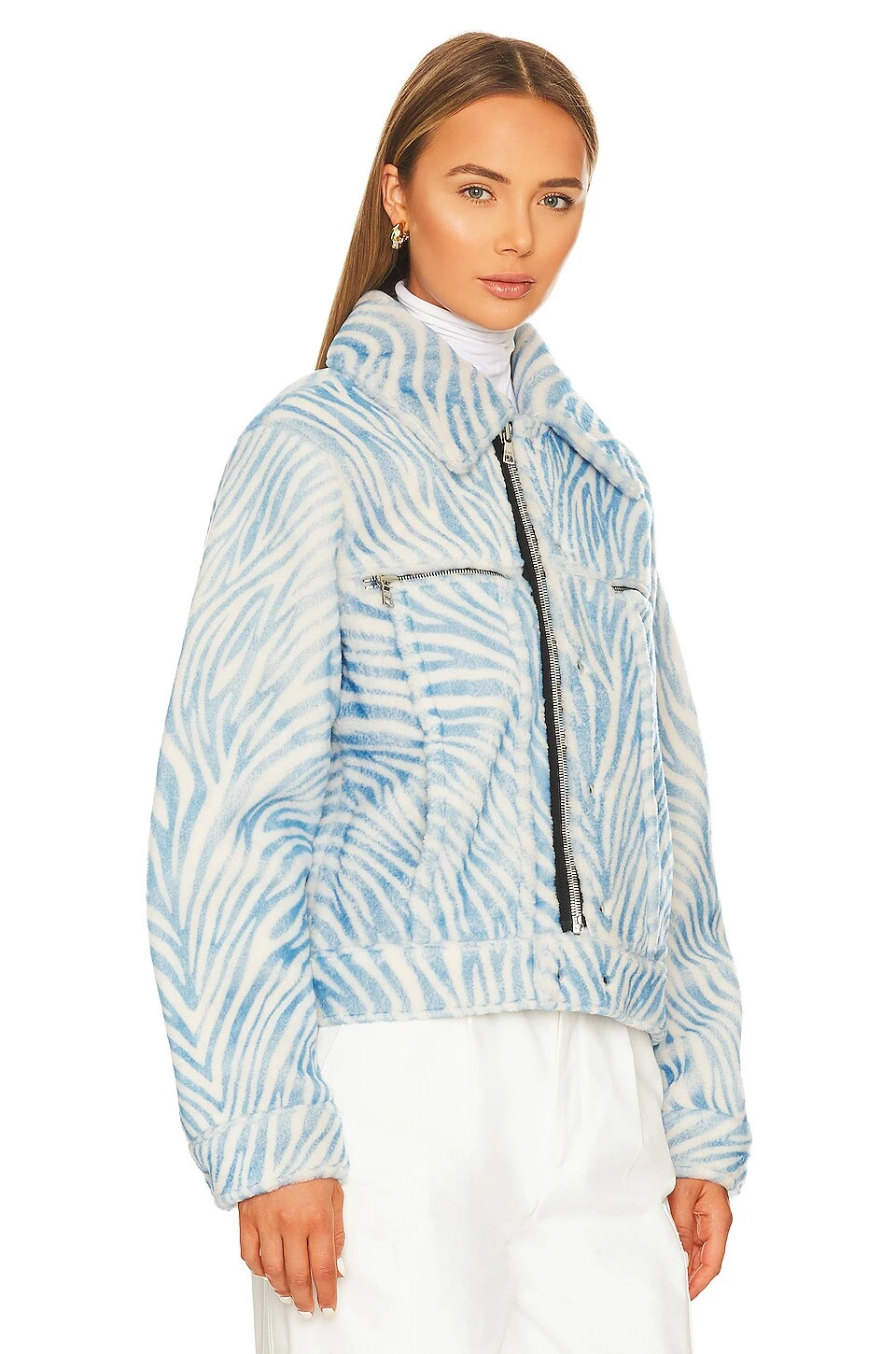 Ivana Jacket Blue Zebra - Image 3